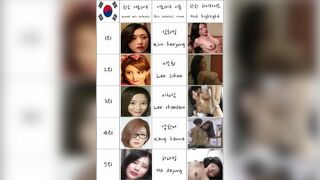 South Korean Girl Ero Actress Not Pornstar Ranking 60