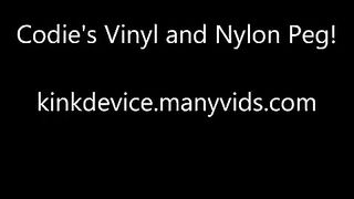 KinkDevice - Codies Vinyl Amp Nylon Peg