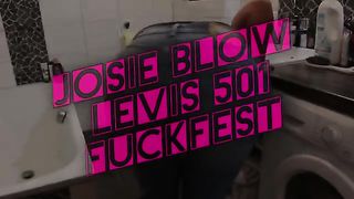 JosieBlow - Levis 501 Original Fuck A Fan