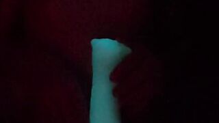 ffkitty pulled out an oldie riding a glow in the dark horse cock by candle light. xxx onlyfans porn video