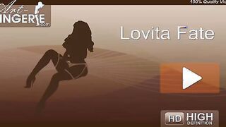 Lovita Fate - ArtLingerie - Black-Silver patterned Ling