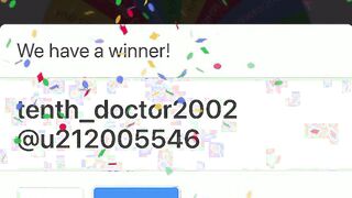 jadexvenus Todayâs give away winner Dan â¤ï¸ tenth_doctor2002 @u212005546 Claim your free sex xxx onlyfans porn video