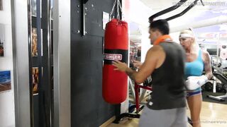 krisztinaserenyvip my first ever boxing class long video from my youtube channel subscribe youtube.com kris xxx onlyfans porn video