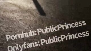 publicprincess getting gas turns into catching a good nut and showing off in the middle of the street xxx onlyfans porn video