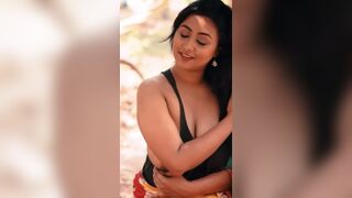 Bengali bong beauty nipple slip