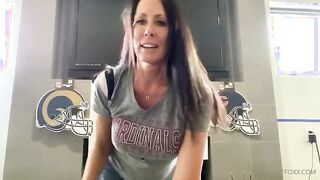 thereaganfoxx attention football square players this the board for tonight big game onlyfans porn video xxx