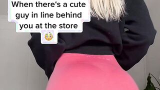 peyton kinsly when there’s cute guy line behind you the store xxx onlyfans porn videos