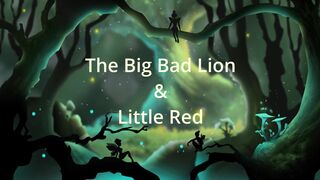 Little red and the big bad lion