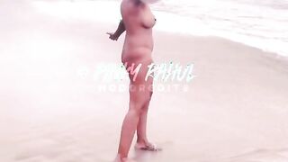 Pinky Rahul nude in beach
