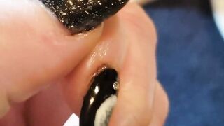 elayna_love new nails so spooky and witchy and omg the little cat sitting on the moon _‍ xxx onlyfans porn videos
