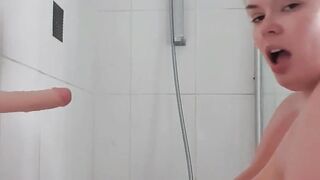 georginagee originally was hoping for a cold shower hard nipples but no finally got hot water and bang xxx onlyfans porn videos