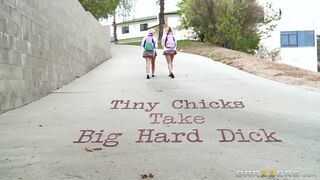 Tiny Chicks Take Big Hard Dick
