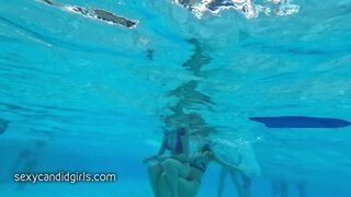 Filming Teens Underwater With Hidden Cam!