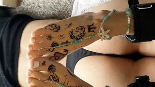 tinytootsiex minutes pure heaven bukakke style tattoos barefoot sandals & shackled onlyfans porn video xxx