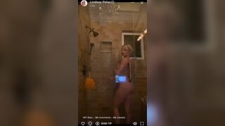 Lindsey Pelas Naked Shower Whipped Cream Video Leaked