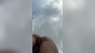 Christina Khalil Yard Work With Tight Bikini Video Leaked