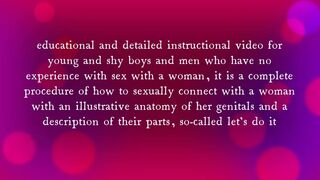 professionally instructional sex video