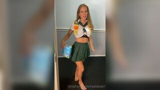 Sky Bri School Girl Creampie Fuck Video Leaked