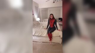 Sunny Ray Spider Girl Blowjob Facial Cum Video Leaked