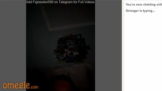 Omegle 18 Year Old Teen panty Stuffing