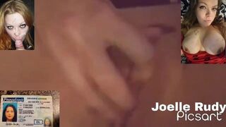 Joelle Rudy playing with her pussy and moaning