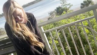 anneamor enjoying some balcony vibes with bae perhaps a little ass worship xxx onlyfans porn videos