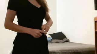 playbratt getting ready for work and noticed hot xxx onlyfans porn videos