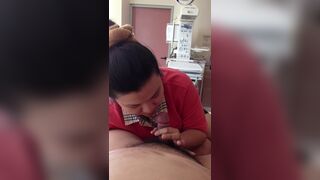 Chinese Indonesian Hotwife Blows Gynecologist