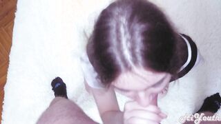 hiyouth pov blowjob from russian slutty girlfriend who loves swallow cum video