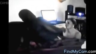 sapper71 - BBW Fucking Her Black Bull on Webcam