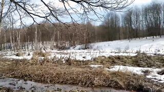 thelazycouple russian amateur teen outdoor blowjob video