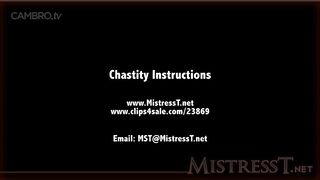 Mistress T- Chastity