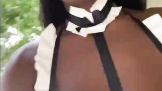 Teresa Lavae Dressing Up As A sexy Maid & then Gave Blow Job to fuck me after some washing porn videos