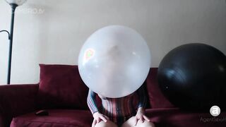 Sandi Squirts mesh pigtails bubble