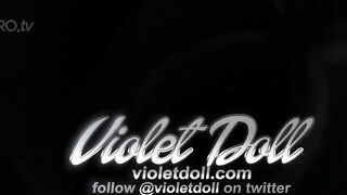 Violet Doll - violet doll cake