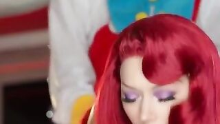 PinupPixie Nude Redhead Cosplay Fucked by Roger Porn Video