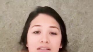 Big Boobs Asian Wife Gets Face Cum Shot