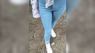 Clothed Unclothed Amateur Girlfriend Fucking Outdoors