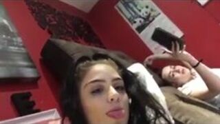 ALEXIS DEMEDEROIS See-Through NIPPLES on Periscope