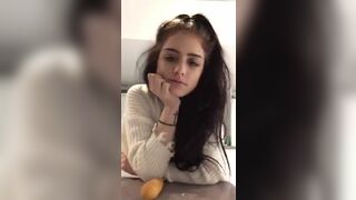 ALEXIS DEMEDEROIS See-Through NIPPLES on Periscope