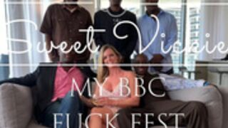 SweetVickie OF BBC Fuck Fest