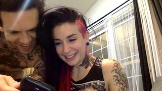 Joanna Angel and Small Hands sex tape live