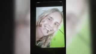 Horny moaning cumtribute