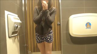 geniva airport bathroom masturbation