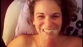 teen happy with fist facial