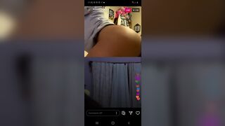 Precious Twerking On Instagram Live