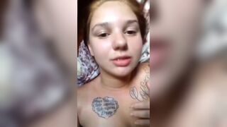 tattooed teen girl