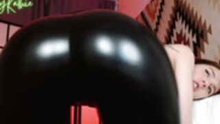 naughtykathie - latex things with squirt
