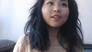 Hot Asian Camgirl Fingers Her Creamy Pussy