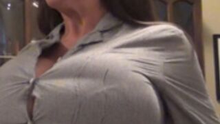 Busting Out: Two Little Buttons vs. Two Giant Tits